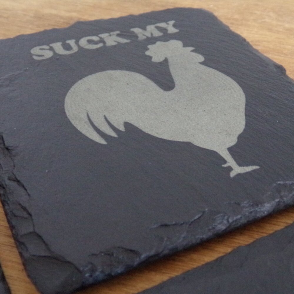 C**k Coasters (set of 4) - Picture 7 of 10